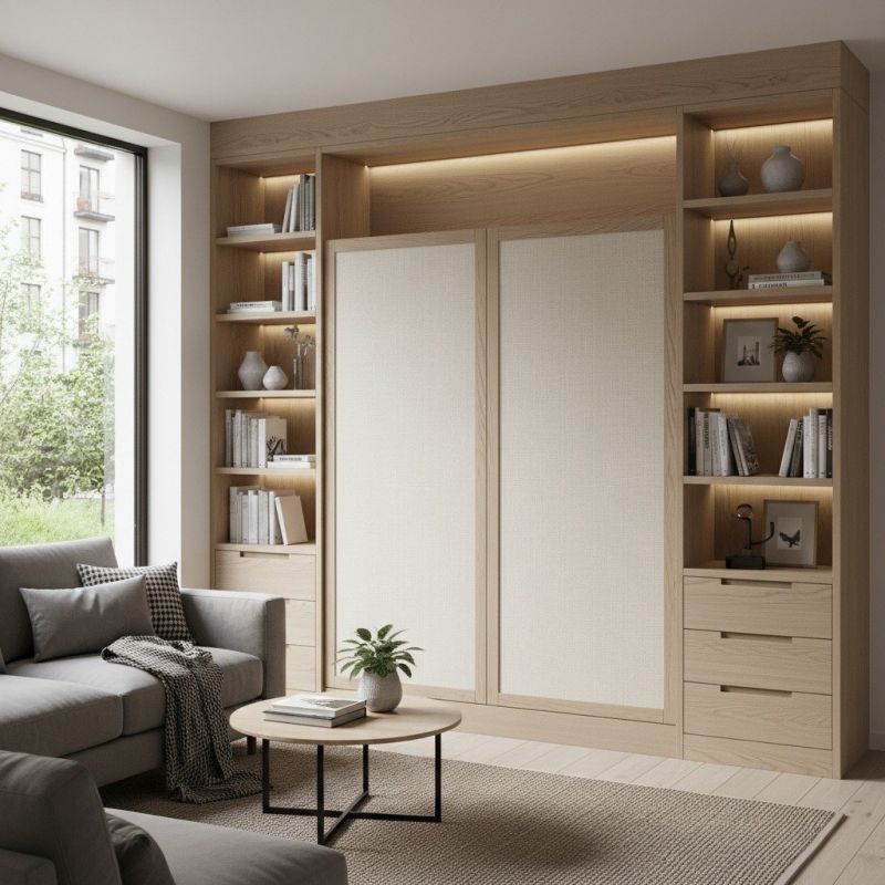 Custom Bookshelves Installation in Greensboro, NC