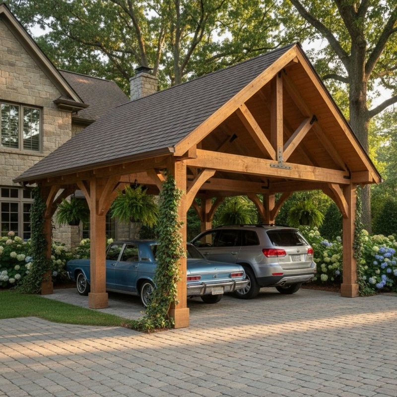 Wood Carport Installation Service