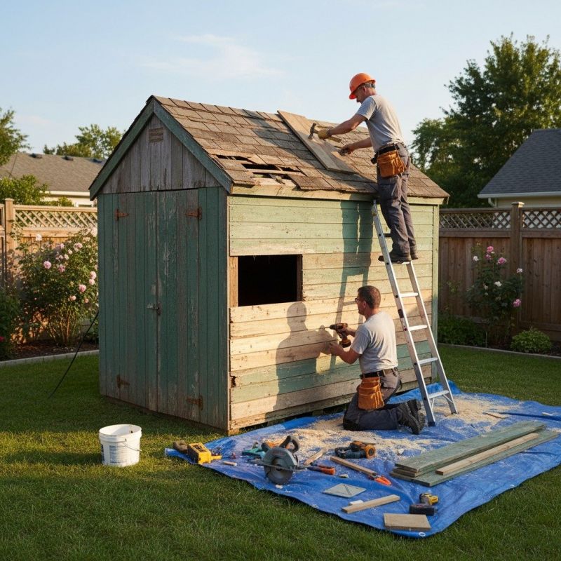 Wooden Structure Repair in Alpharetta, GA